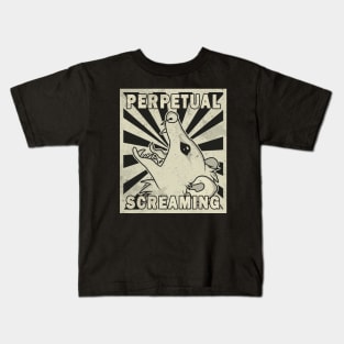 Vintage Possum Poster Kids T-Shirt